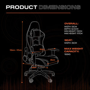Marvel™ Champion Compact eSports Gaming Bürostuhl für Teenager - Spider-Man