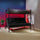 Stronghold Gaming Hochbett  – Etagenbett mit Futon Schlafsofa