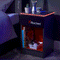 Carbon-Tek Nachttisch mit LED-Beleuchtung & Wireless Charging