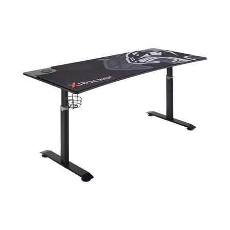 Cougar XL Höhenverstellbarer Ultra Wide Aluminium Carbon Gaming Tisch - X Rocker EU