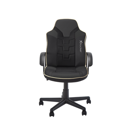 Saturn Gaming Bürostuhl für Teenager - Schwarz / Gold