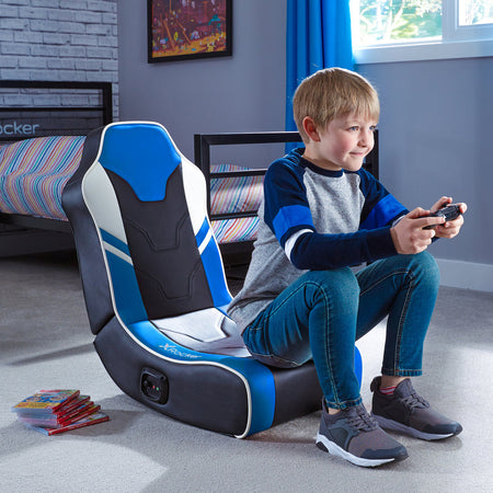 Shadow 2.0 Audio Floor Rocker Gaming Bodensessel - Blau - X Rocker EU