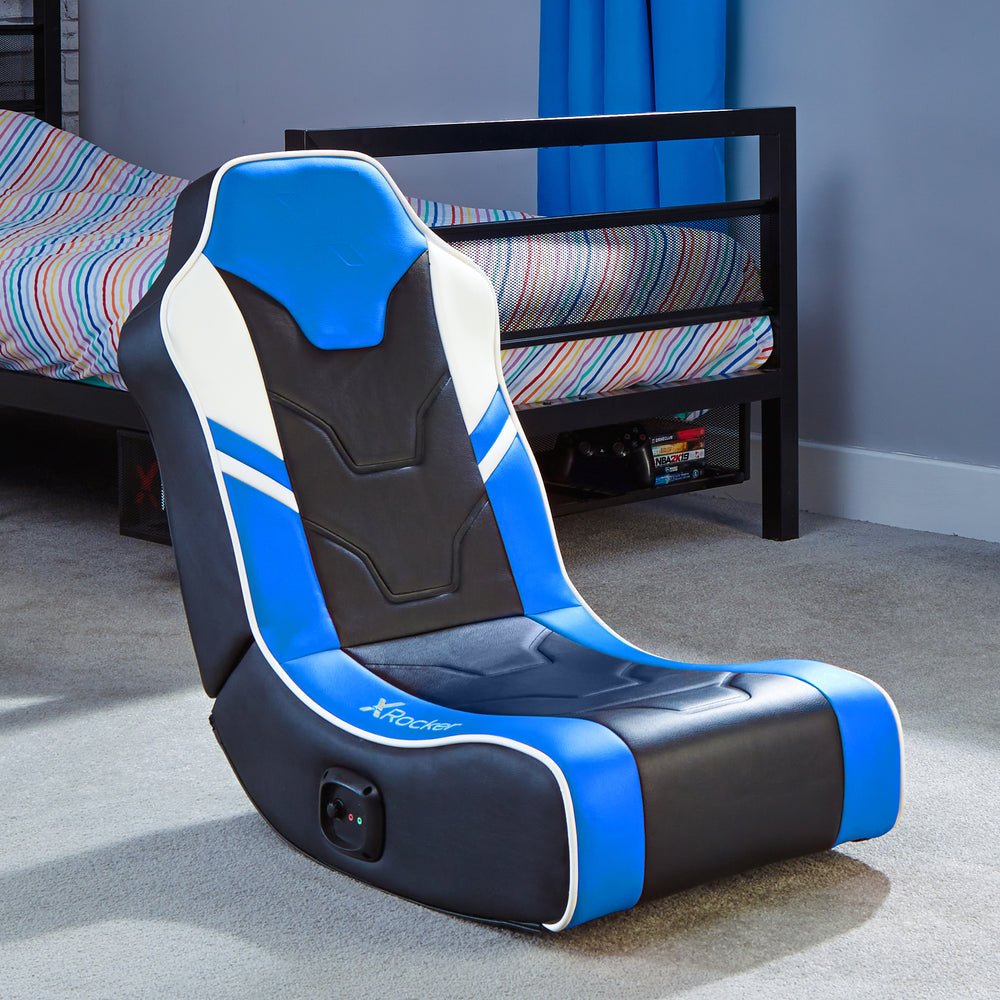 Shadow 2.0 Audio Floor Rocker Gaming Bodensessel - Blau - X Rocker EU