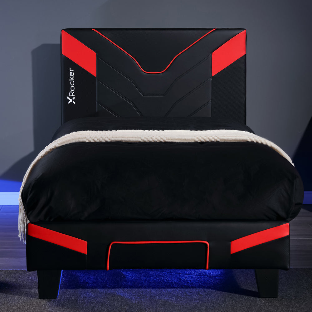 Cerberus MKII Gaming & Racing Bett - Carbon Rot - X Rocker EU
