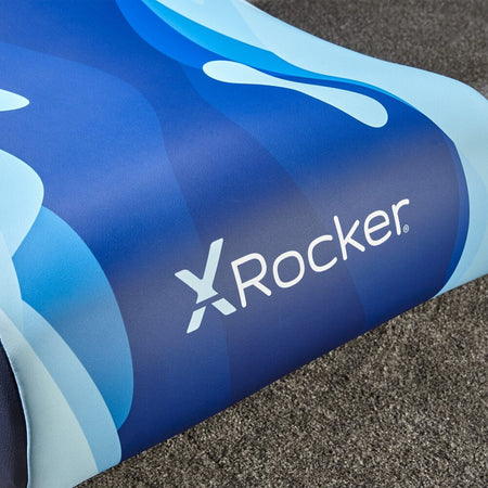 Video Rocker Gaming Bodensessel - Lava Blau - X Rocker EU