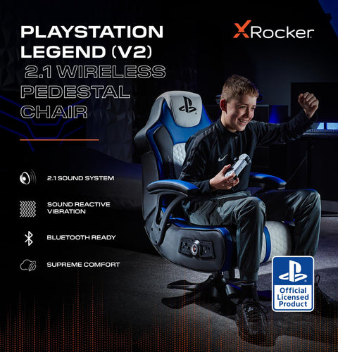 Sony PlayStation® Legend 2.1 Audio Konsolen Gaming Stuhl