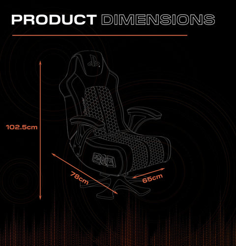 Sony PlayStation® Legend 2.1 Audio Konsolen Gaming Stuhl