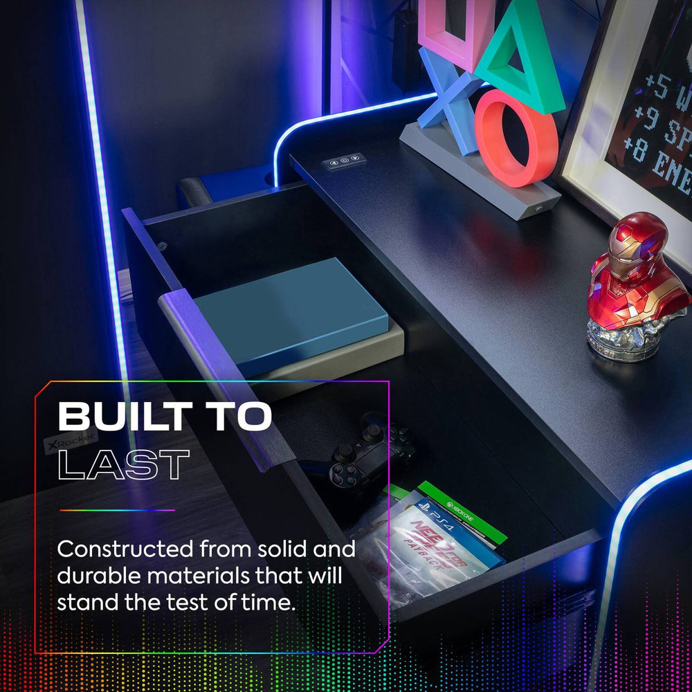 Electra Gaming Schubladen-Kommode mit RGB-Beleuchtung