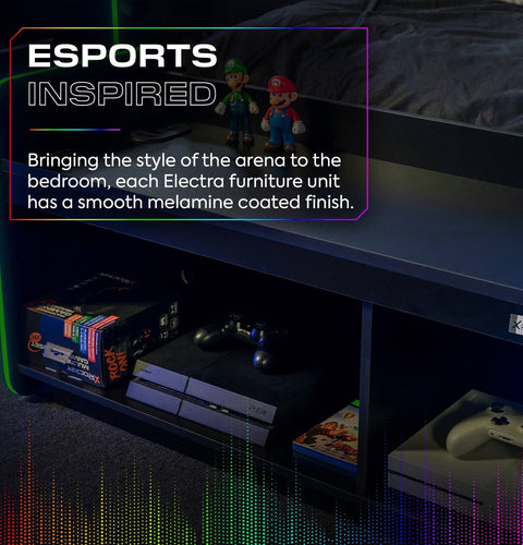Electra Gaming TV-Board mit Neo Motion Sync™ RGB-Beleuchtung - X Rocker EU
