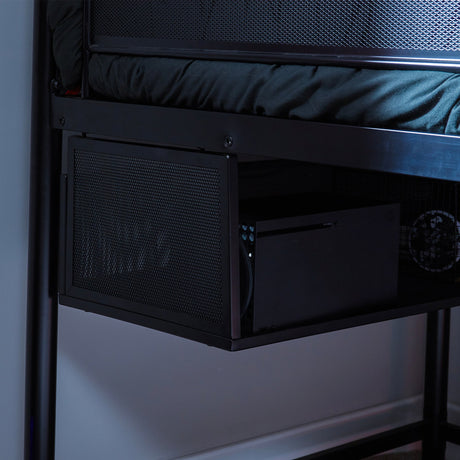 Contra - Gaming Etagenbett mit TV Halterung & 4 Aufbaumöglichkeiten - X Rocker EU