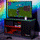Carbon-Tek Gaming TV-Board mit LED-Beleuchtung