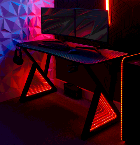 Infinity RGB Gaming Schreibtisch mit Neo Motion Sync™ Beleuchtung & App-Steuerung