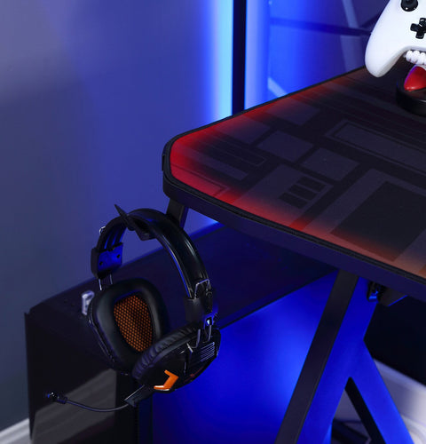 Lumio XL RGB - Gaming Schreibtisch mit Beleuchtung & App-Steuerung - X Rocker EU