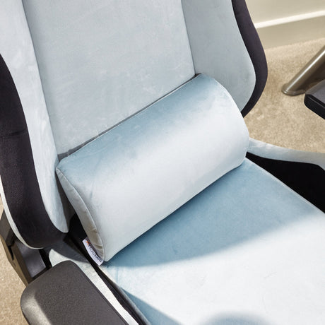 Messina Komfort Bürostuhl mit Stoffbezug - Silbergrau - X Rocker EU