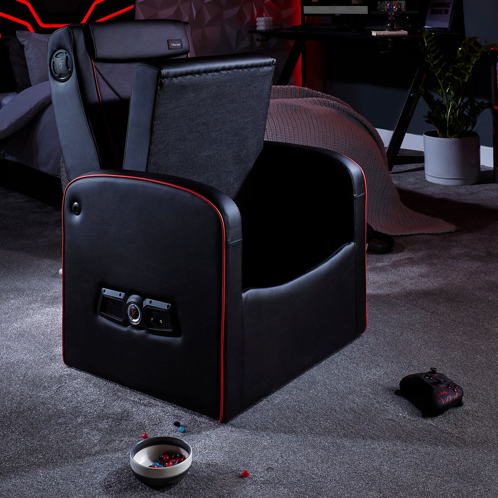 Shift Luxe Junior 2.1 Ottoman Gaming Sessel mit Stauraum - X Rocker EU