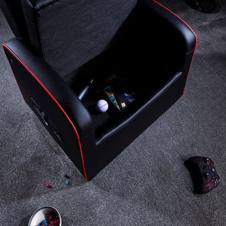 Shift Luxe Junior 2.1 Ottoman Gaming Sessel mit Stauraum - X Rocker EU