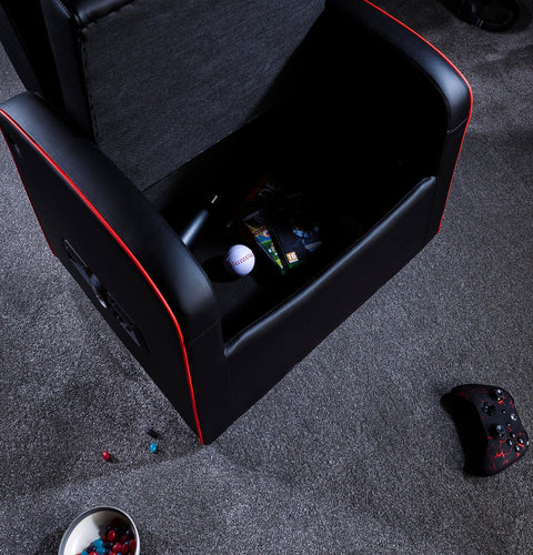 Shift Luxe Junior 2.1 Ottoman Gaming Sessel mit Stauraum - X Rocker EU