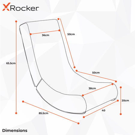 Marvel™ Floor Rocker Gaming Bodensessel - Iron Man