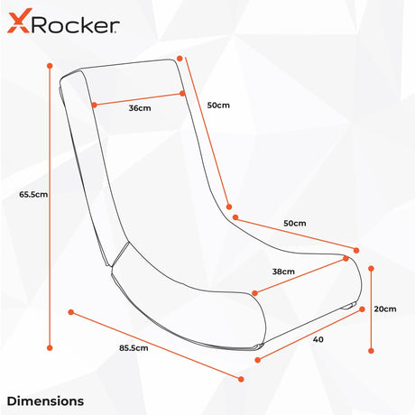 Marvel™ Floor Rocker Gaming Bodensessel - Iron Man