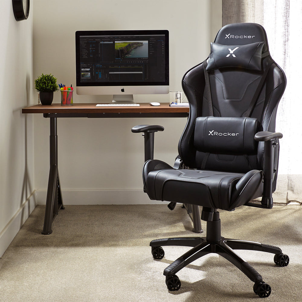 Agility eSports Gaming Bürostuhl - Carbon Schwarz - X Rocker EU