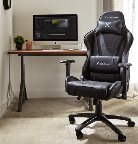 Agility eSports Gaming Bürostuhl - Carbon Schwarz - X Rocker EU