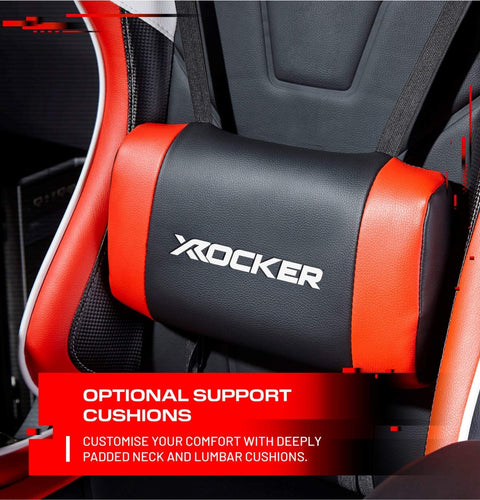 Agility eSports Gaming Bürostuhl - Rot - X Rocker EU