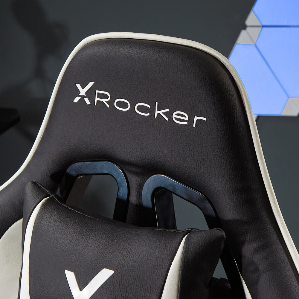Agility Compact eSports Gaming Bürostuhl für Teenager - Blau - X Rocker EU
