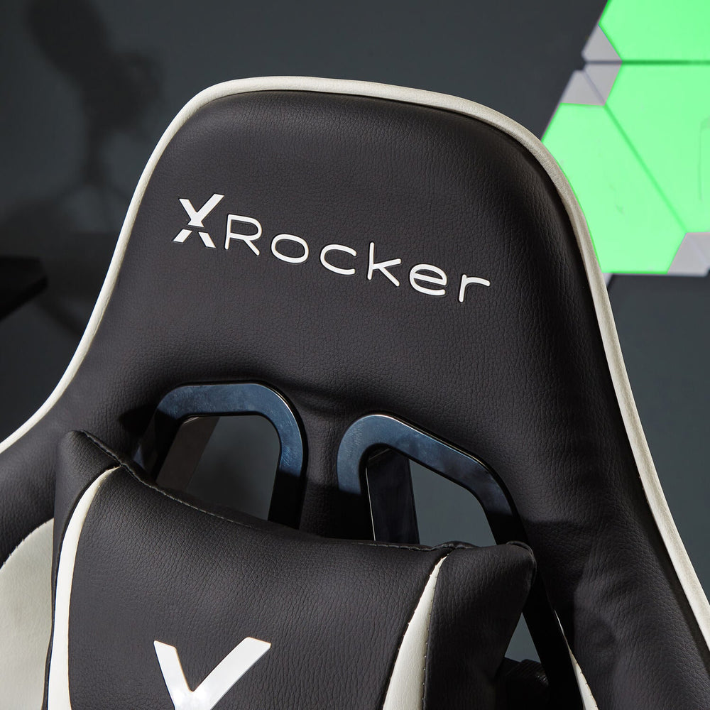 Agility Compact eSports Gaming Bürostuhl für Teenager - Grün - X Rocker EU
