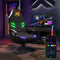 Aries RGB 2.1 Audio Konsolen Gaming Stuhl mit LED Beleuchtung