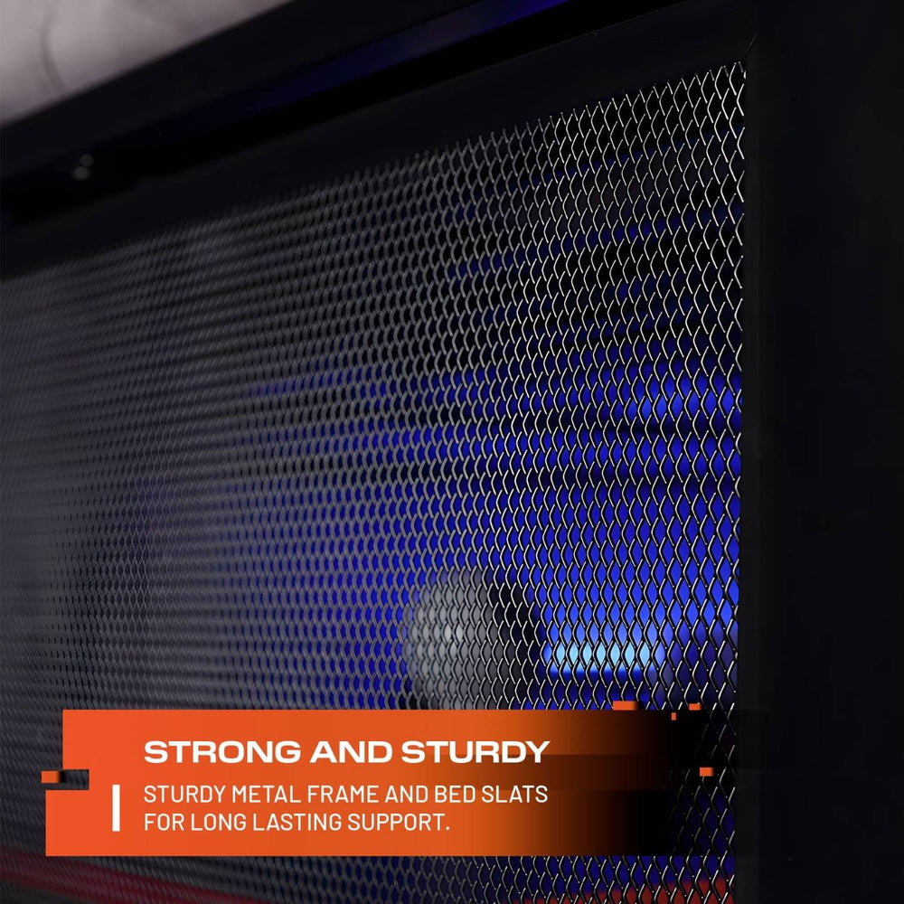 Battlebunk Gaming Hochbett mit XL-Schreibtisch - X Rocker EU