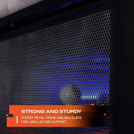 Battlebunk Gaming Hochbett mit XL-Schreibtisch - X Rocker EU