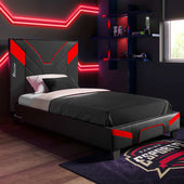 Cerberus MKII Gaming & Racing Bett - Carbon Rot - X Rocker EU