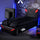 Cerberus Twist Einzel Gaming TV Bett – Carbon Rot