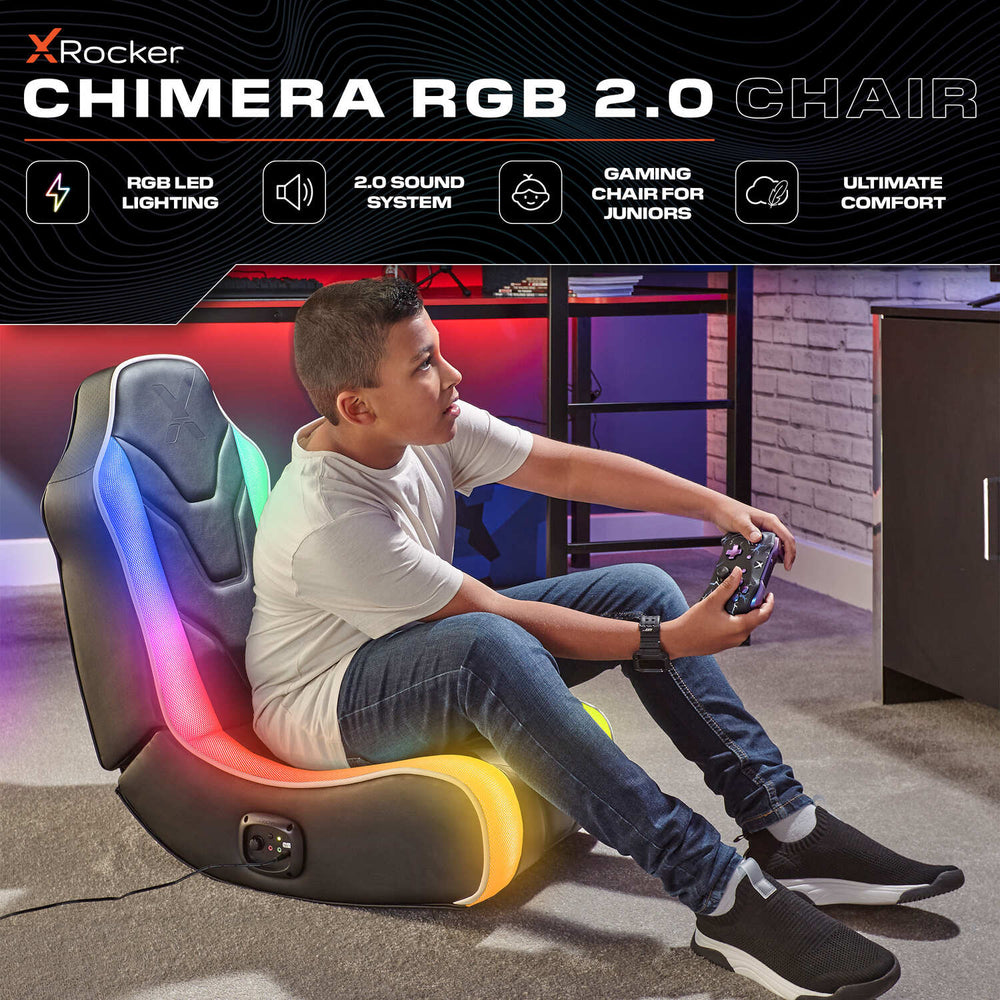 Chimera RGB 2.0 Neo Motion™ LED Floor Rocker Gaming Bodensessel - X Rocker EU
