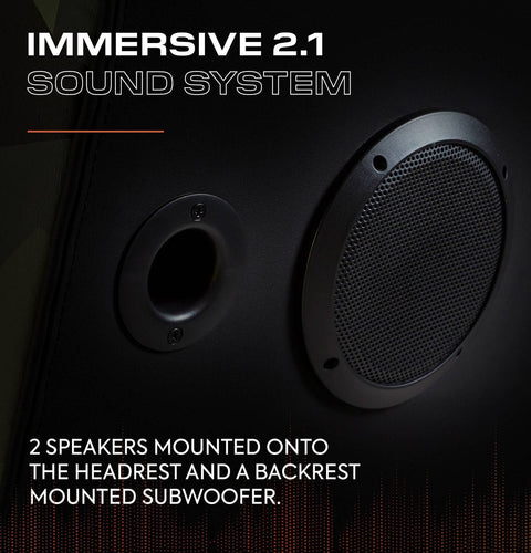 X Rocker Covert Ops Audio Konsolen Gaming Stuhl – Schwarz Camo