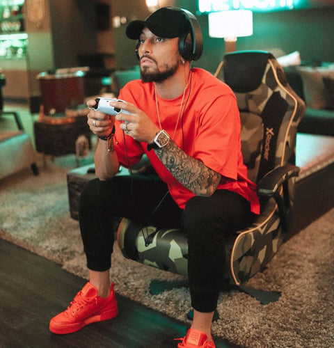 X Rocker Covert Ops Audio Konsolen Gaming Stuhl – Schwarz Camo