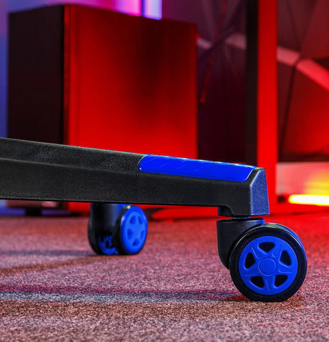 Drogon Luxus Gaming Chefsessel Bürodrehstuhl - Blau - X Rocker EU