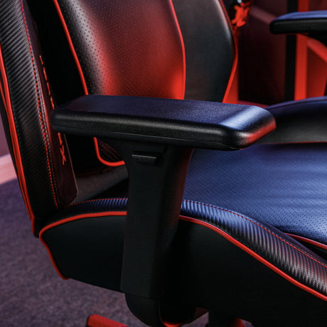 Drogon Luxus Gaming Chefsessel Bürodrehstuhl - Rot - X Rocker EU
