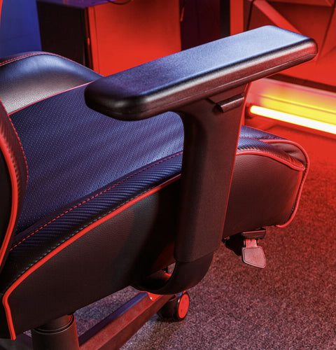 Drogon Luxus Gaming Chefsessel Bürodrehstuhl - Rot - X Rocker EU