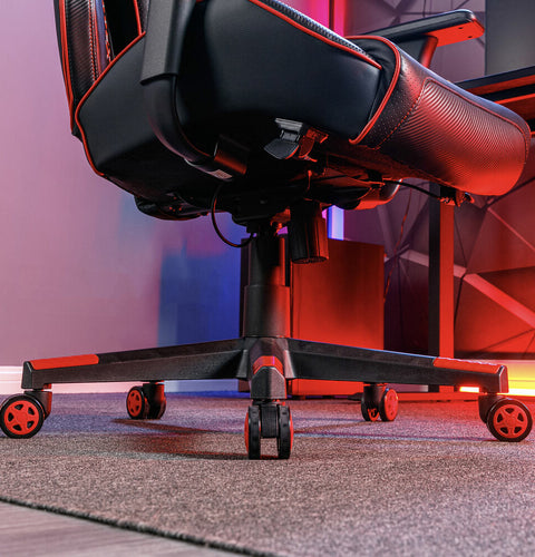 Drogon Luxus Gaming Chefsessel Bürodrehstuhl - Rot - X Rocker EU