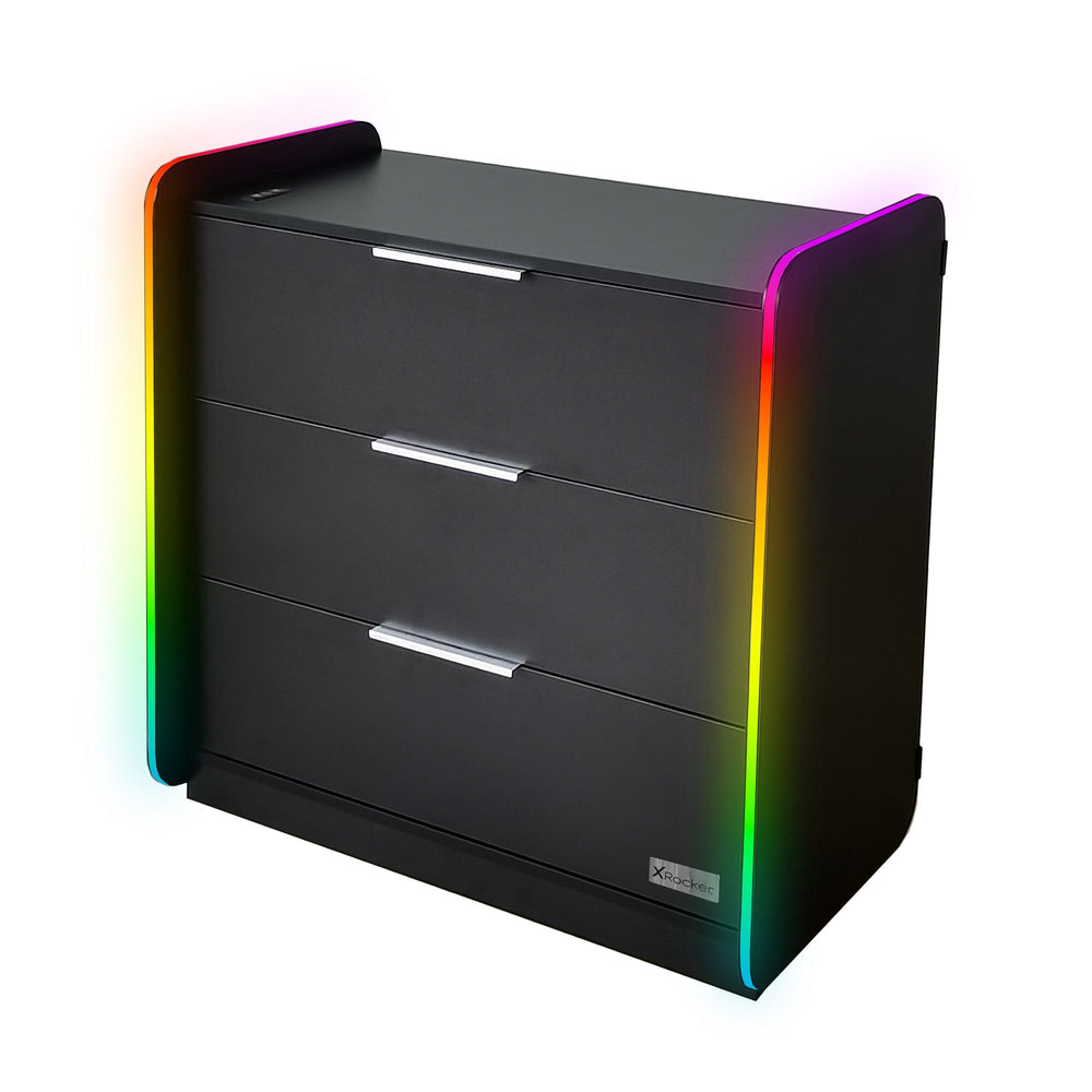 Electra Gaming Schubladen-Kommode mit RGB-Beleuchtung