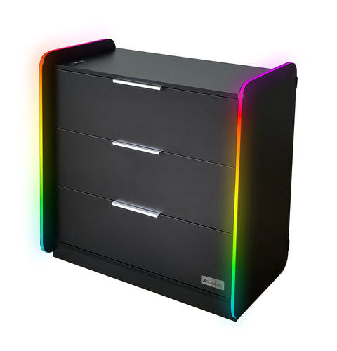 Electra Gaming Schubladen-Kommode mit RGB-Beleuchtung