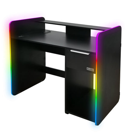 Electra Gaming Schreibtisch mit RGB-Beleuchtung & Wireless Charging