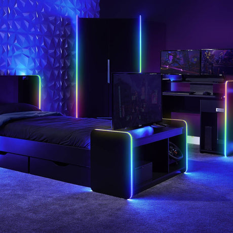 Electra Gaming Schubladen-Kommode mit RGB-Beleuchtung