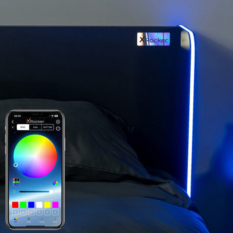 Electra Gaming Bett mit RGB-Beleuchtung