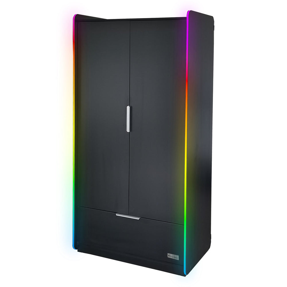 Electra Gaming Kleiderschrank mit RGB-Beleuchtung & App-Steuerung