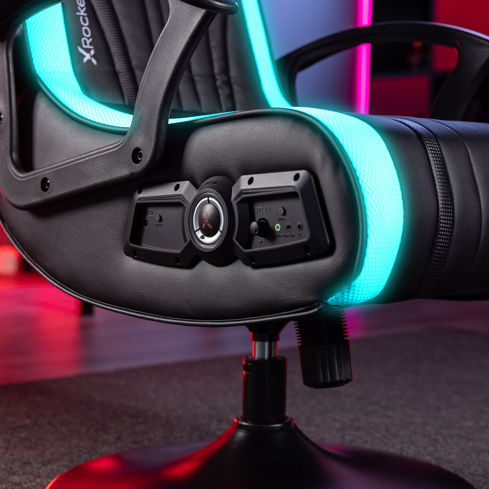 Fury RGB 2.1 Gaming Sessel mit RGB Beleuchtung & 2.1 Soundsystem - X Rocker EU