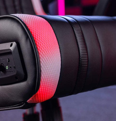 Fury RGB 2.1 Gaming Sessel mit RGB Beleuchtung & 2.1 Soundsystem - X Rocker EU