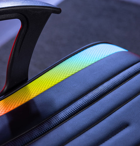 Fury RGB 2.1 Gaming Sessel mit RGB Beleuchtung & 2.1 Soundsystem - X Rocker EU