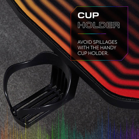 Infinity RGB Gaming Schreibtisch mit Neo Motion Sync™ Beleuchtung & App-Steuerung